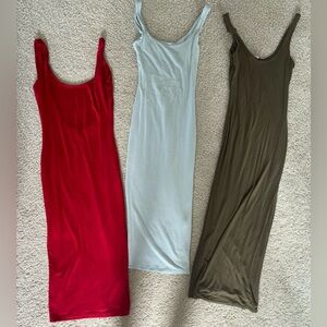 Midi tank dress bundle of 5 women’s small used